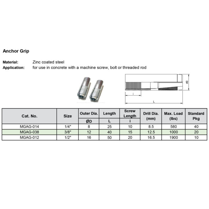 McGill - Anchor Grip - Image 2