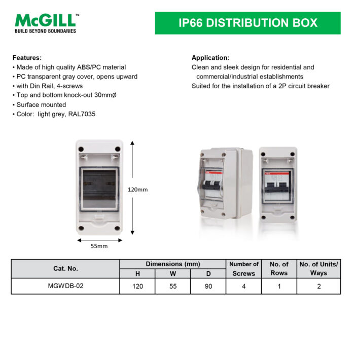 McGill - Weatherproof Distribution Boxes - Image 7