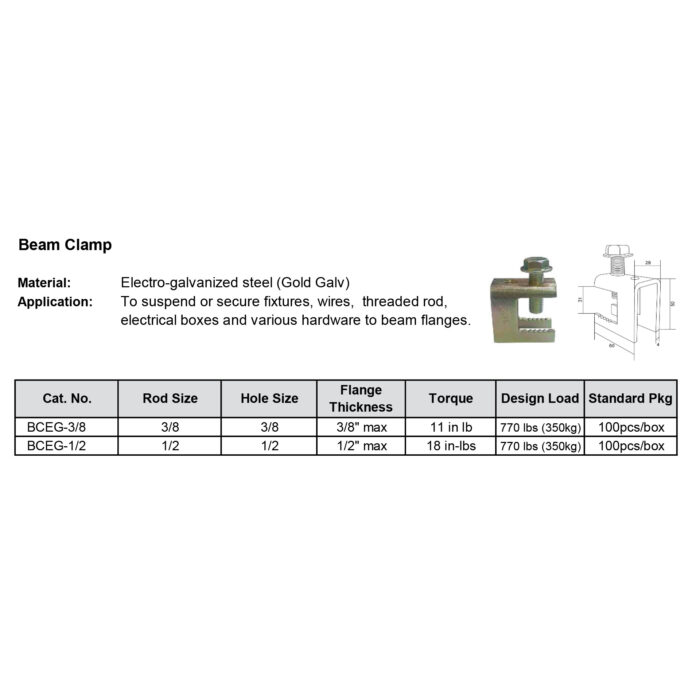 McGill - Beam Clamp - Image 2